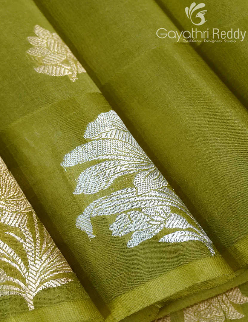 PURE BANARAS KORA SILK-BKS126 - Image 4