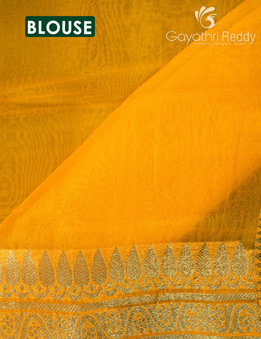 PURE BANARAS KORA SILK-BKS146 - Image 3