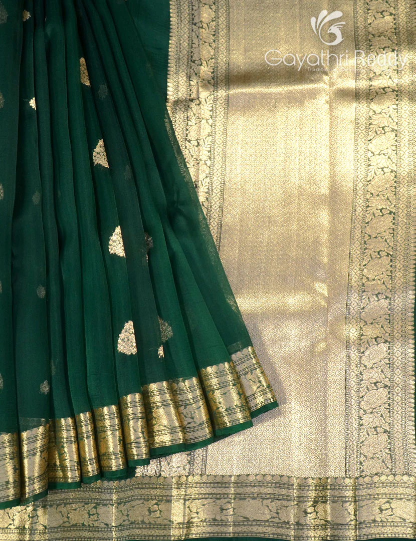 PURE BANARAS KORA SILK-BKS147