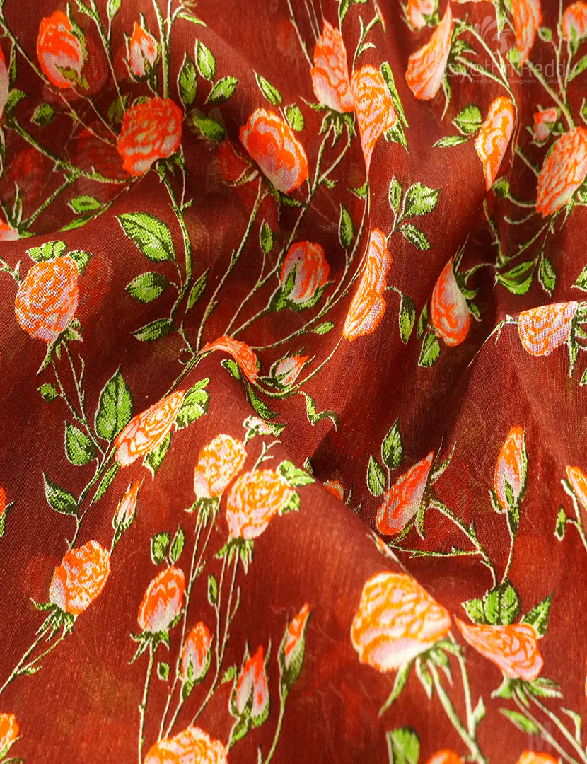 PURE CHANDERI PRINTED-CHS220 - Image 5