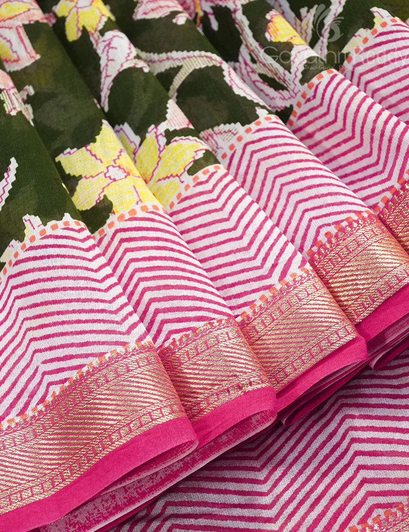 PURE CHANDERI PRINTED-CHS243 - Image 4