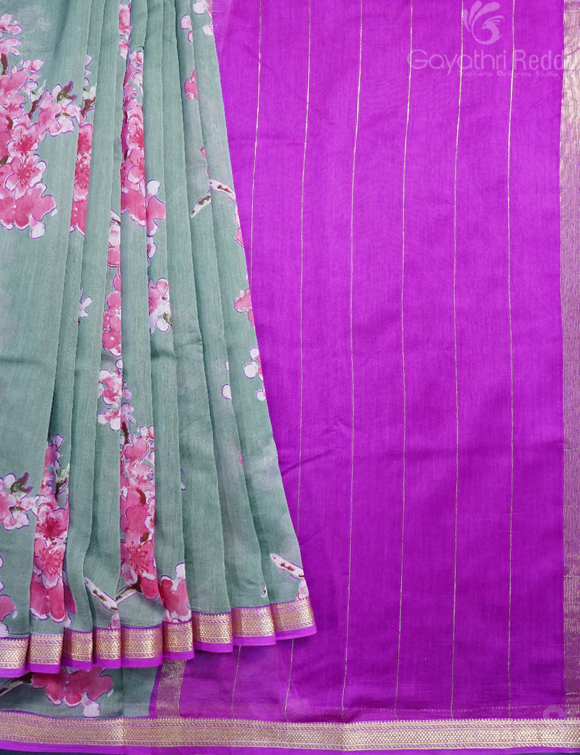 PURE CHANDERI PRINTED-CHS245
