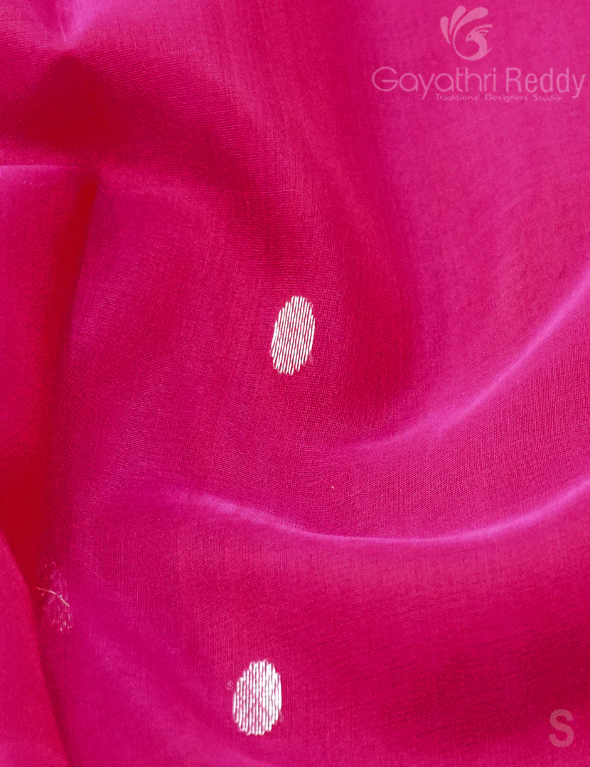 PURE CHANDERI SICO SAREE-PCS656 - Image 6