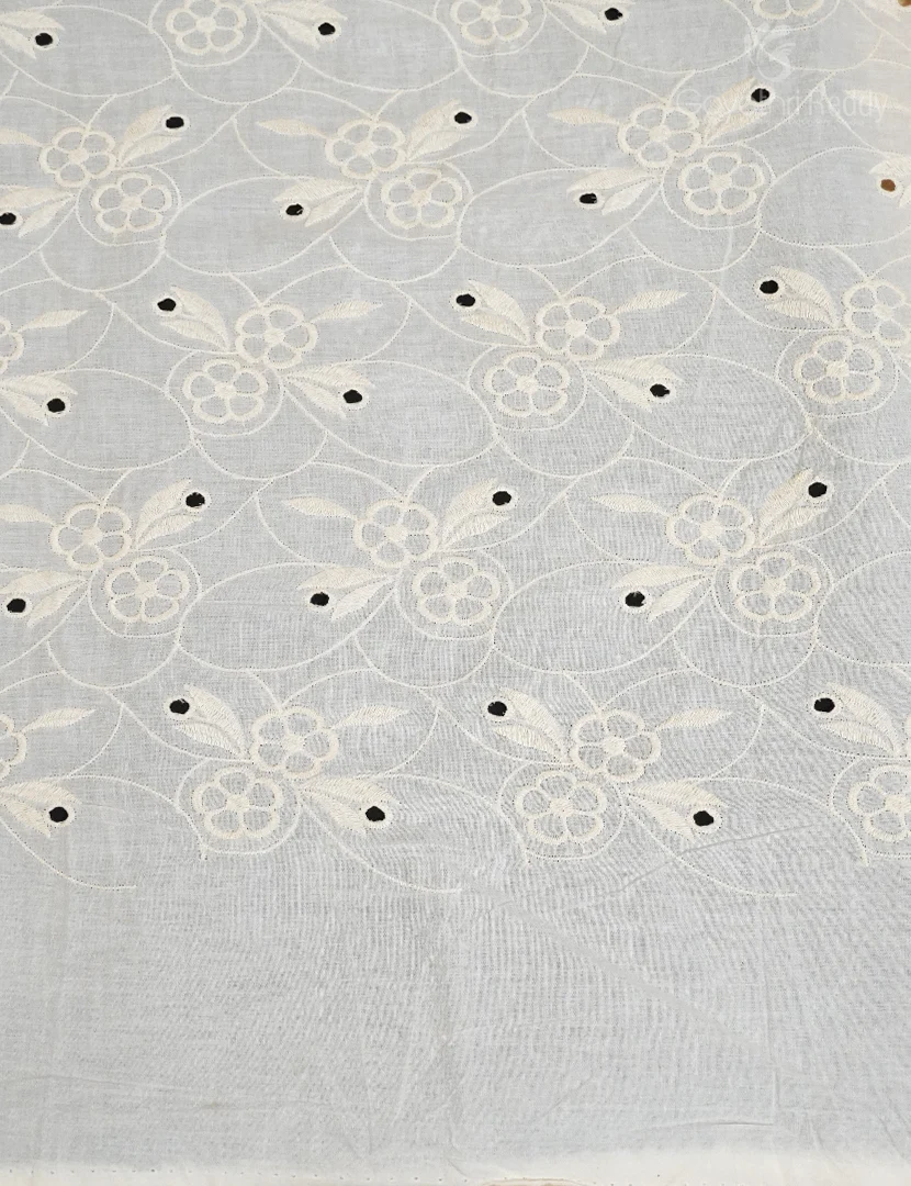 PURE COTTON EMBROIDERY WORK FABRIC(PER METER)-PCWF9