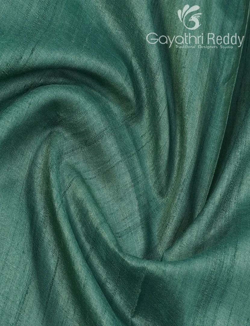 PURE DESI TUSSAR FANCY SAREE-TS1573 - Image 5