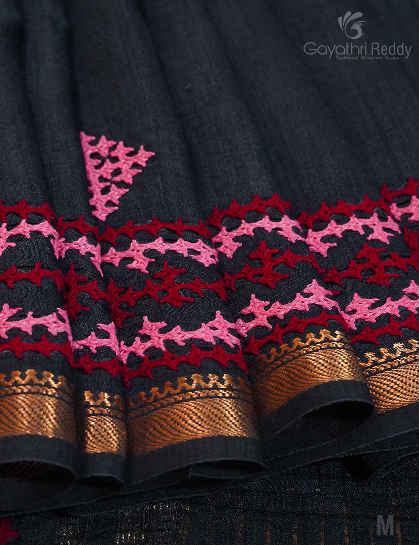 PURE DESI TUSSAR HAND WORK-TS1243 - Image 3