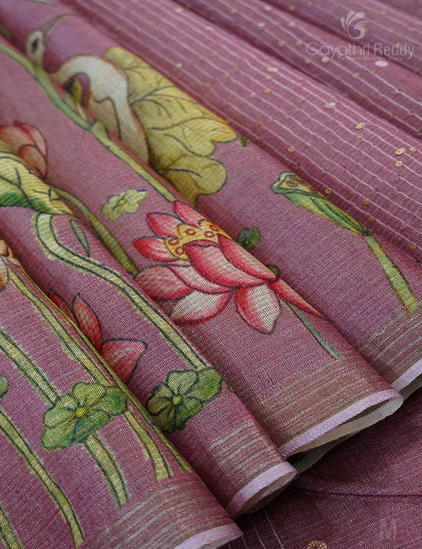 PURE DESI TUSSAR KANTA WORK-TS1412 - Image 3