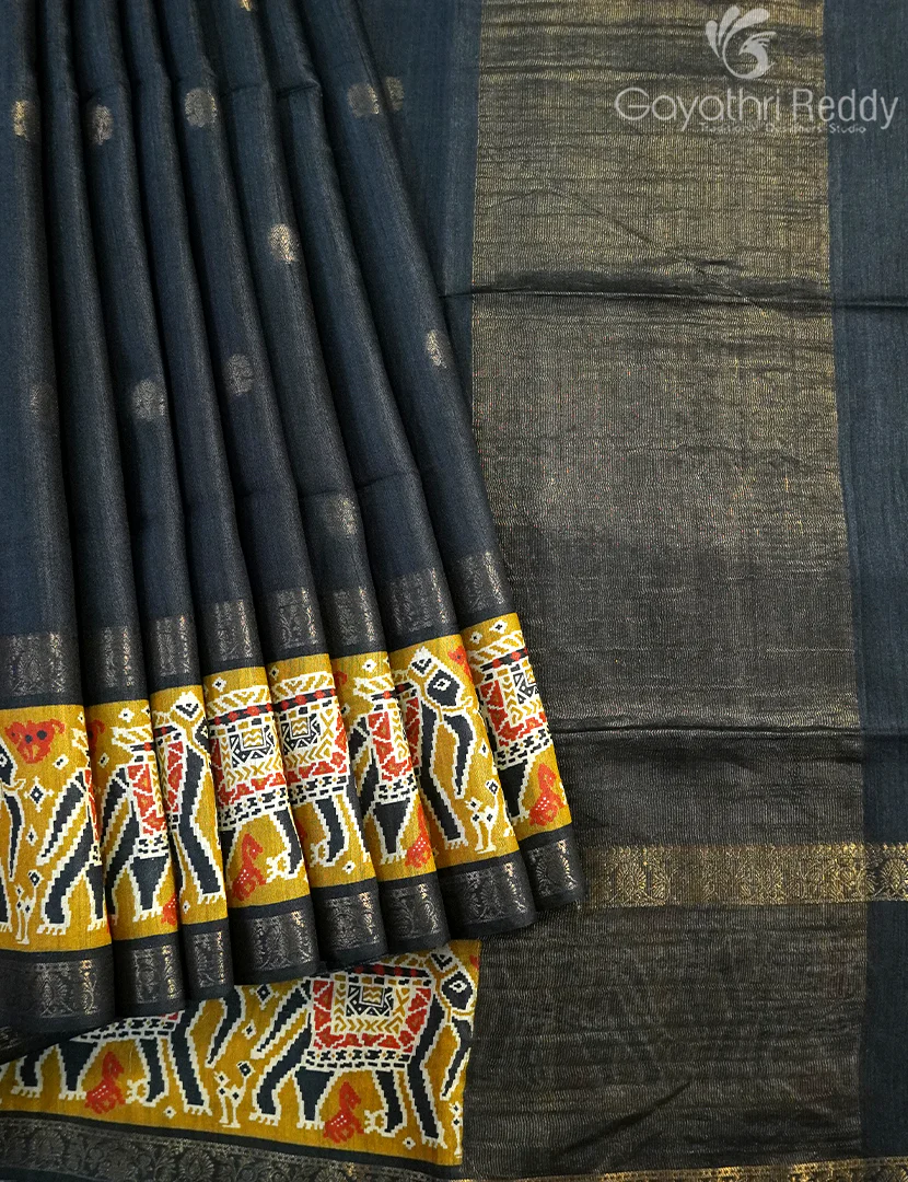 PURE DESI TUSSAR SAREE-TS1556