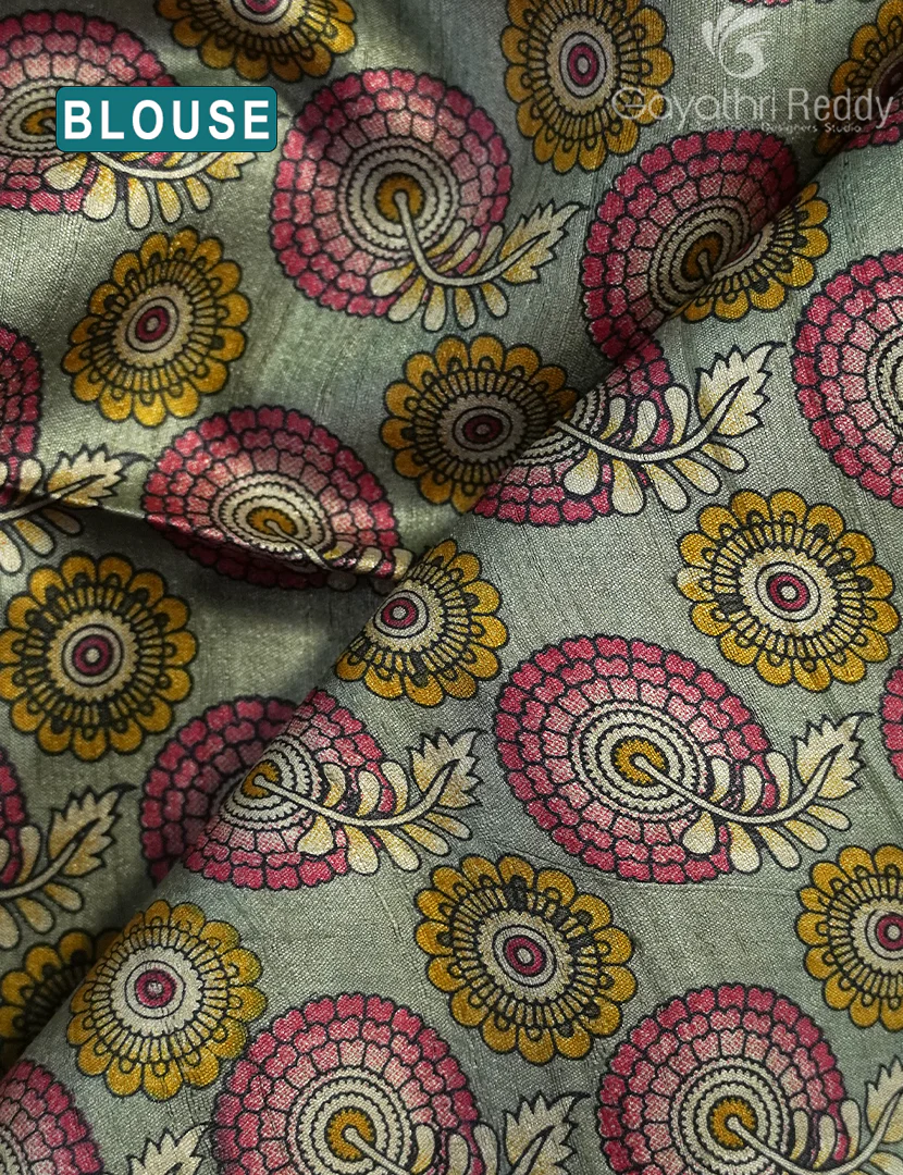 PURE DESI TUSSAR SAREE-TS1558 - Image 3