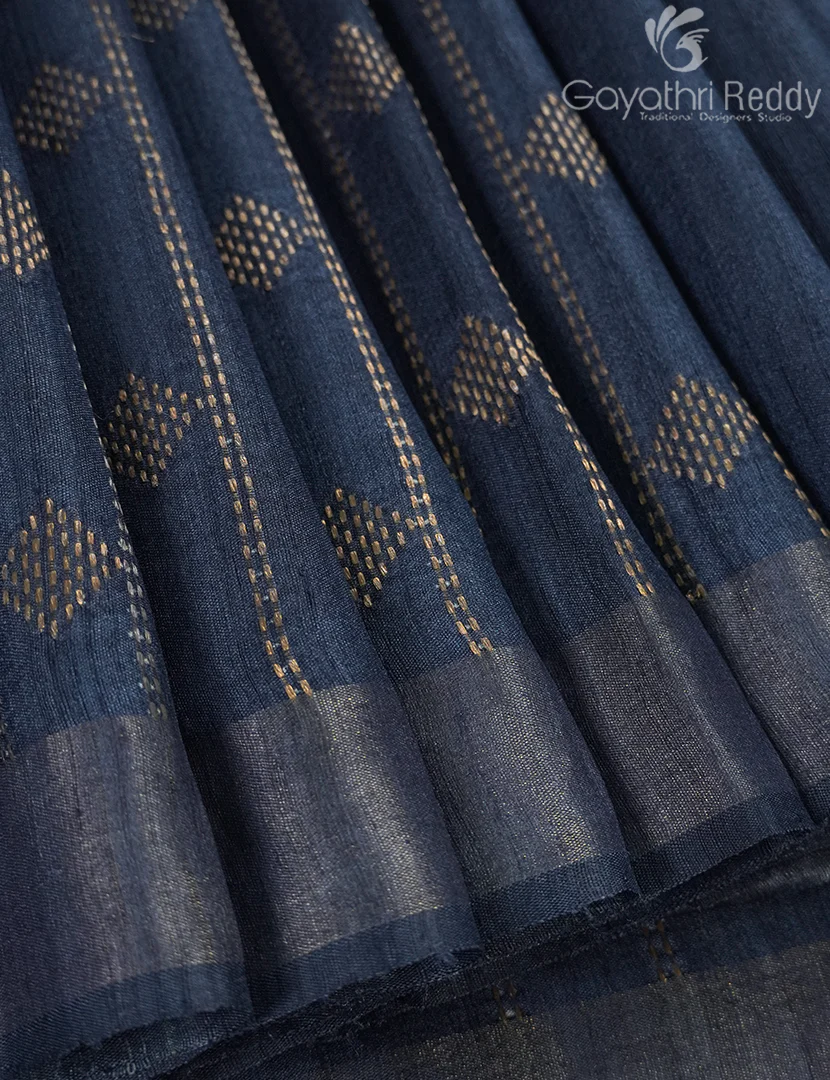 PURE DESI TUSSAR SAREE-TS1564 - Image 4