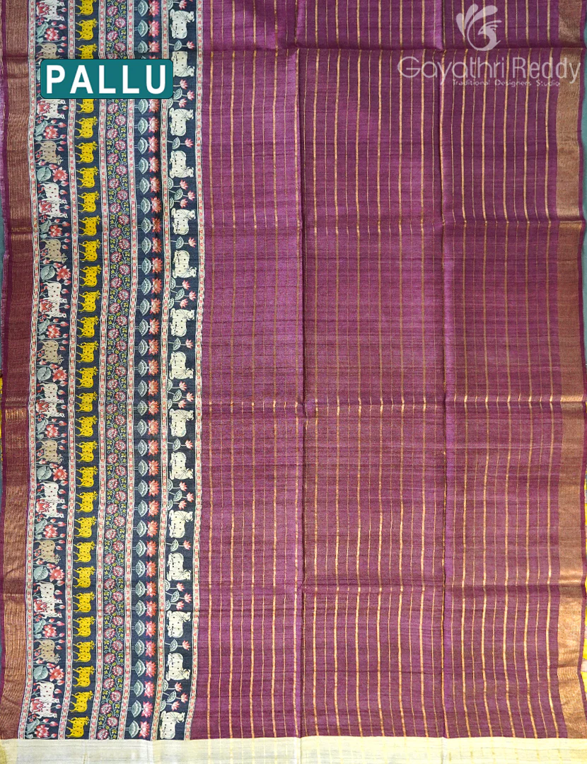 PURE DESI TUSSAR SILK-TS1525 - Image 3