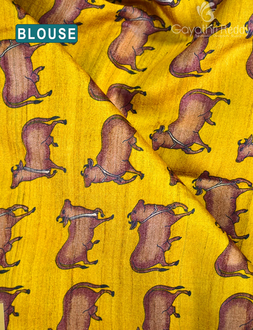 PURE DESI TUSSAR SILK-TS1525 - Image 4