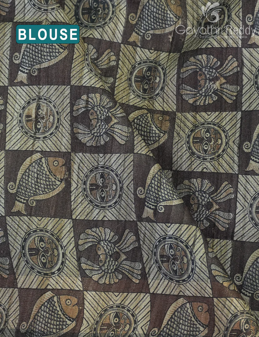 PURE DESI TUSSAR SILK-TS1538 - Image 3