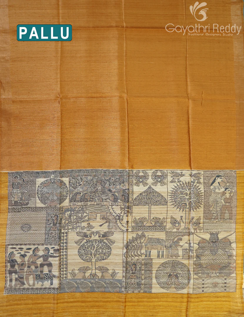 PURE DESI TUSSAR SILK-TS1539 - Image 2