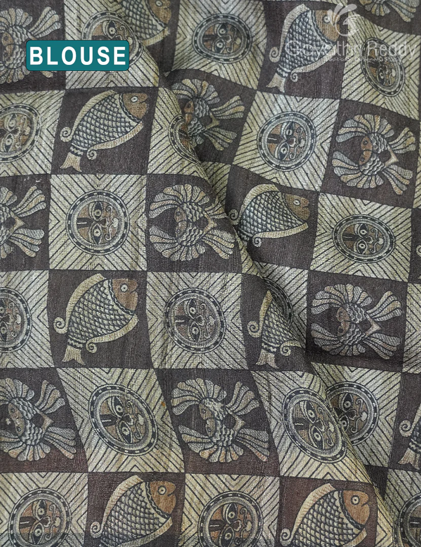 PURE DESI TUSSAR SILK-TS1540 - Image 3