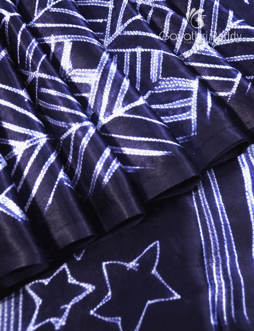 PURE GAJI SILK SAREE -GSS25 - Image 4