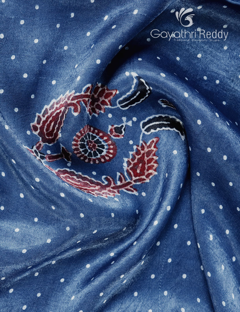 PURE GAJI SILK SAREE -GSS35 - Image 5