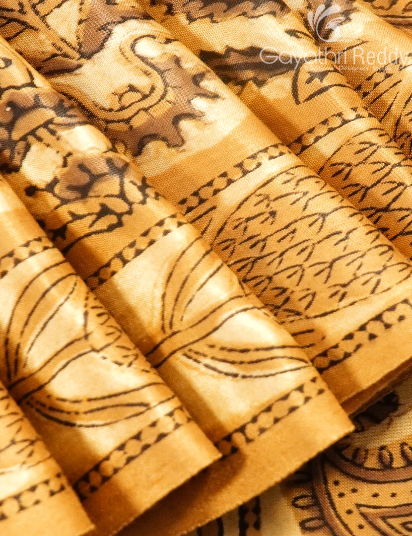 PURE GAJI SILK SAREE -GSS38 - Image 4