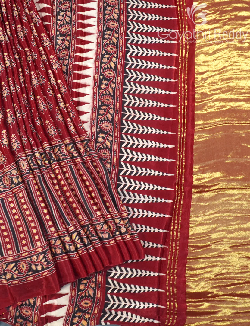 PURE GAJI SILK SAREE -GSS44