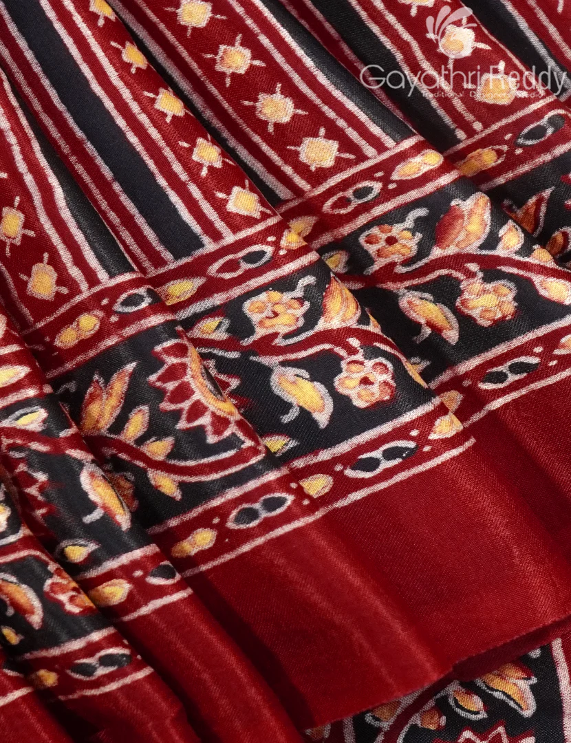 PURE GAJI SILK SAREE -GSS53 - Image 4