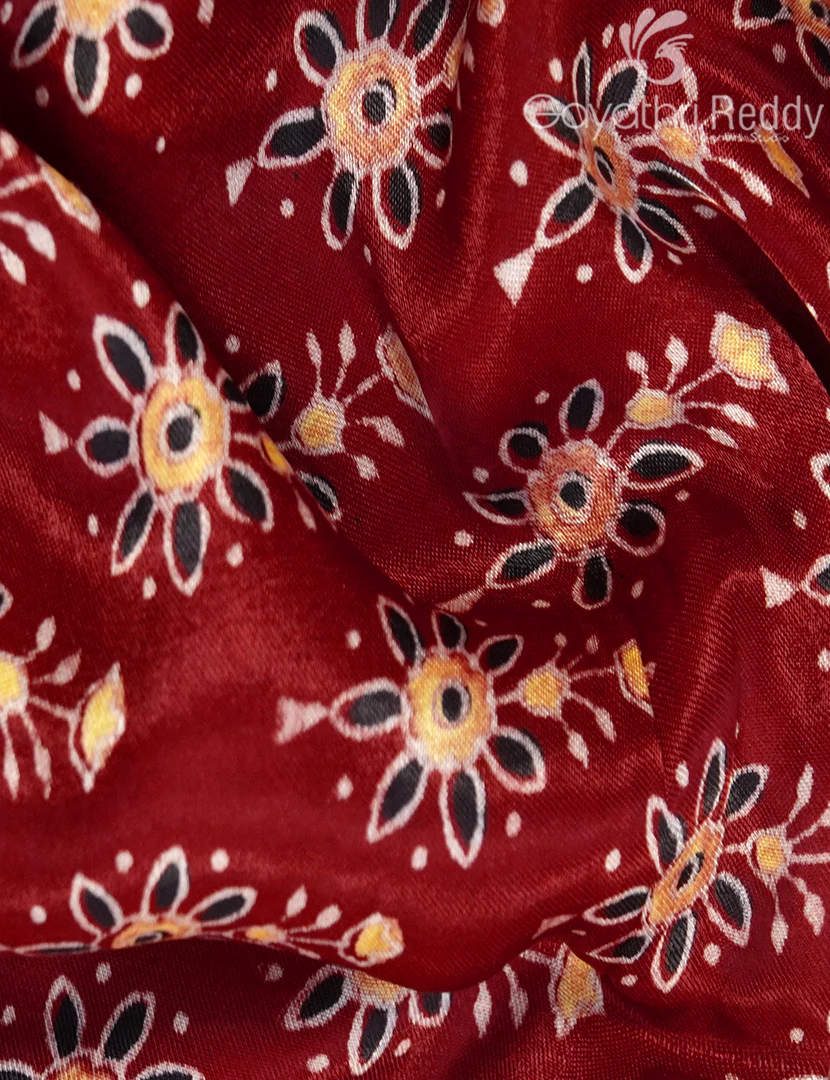 PURE GAJI SILK SAREE -GSS53 - Image 5