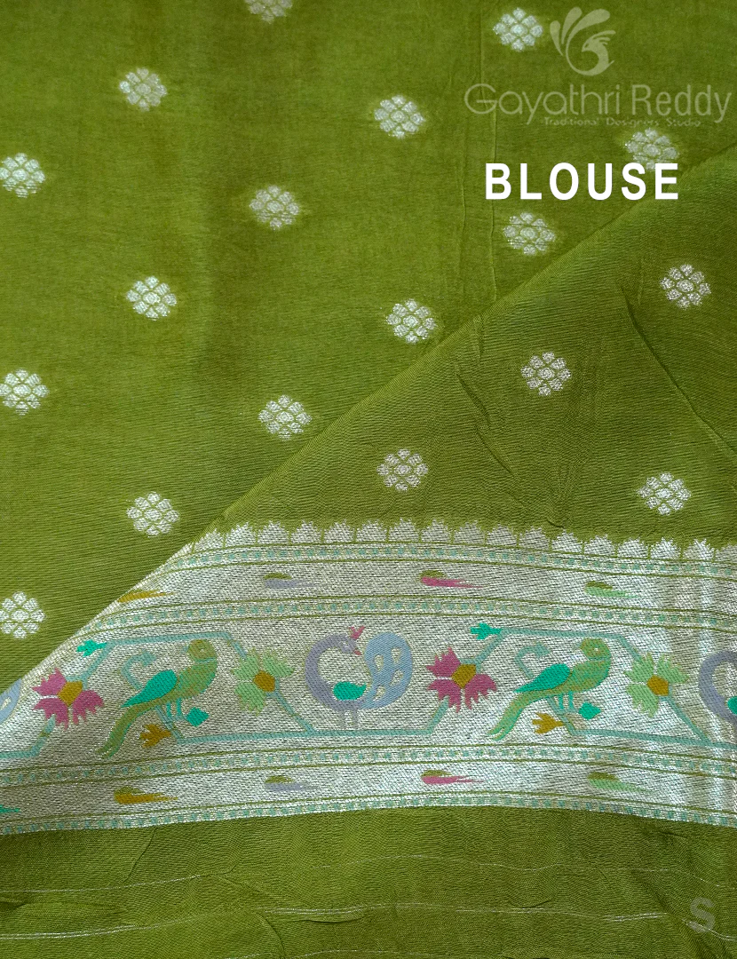 PURE GAJJI SILK BANDHANI-PGB14 - Image 3
