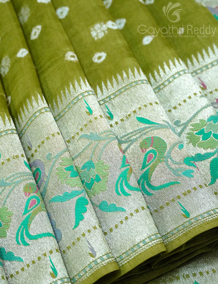 PURE GAJJI SILK BANDHANI-PGB14 - Image 4