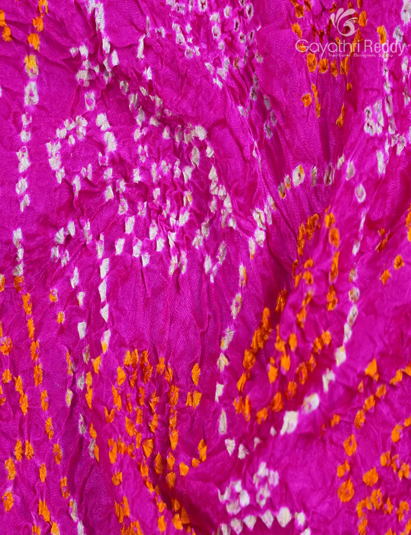 PURE GAJJI SILK BANDHANI-PGB16 - Image 5