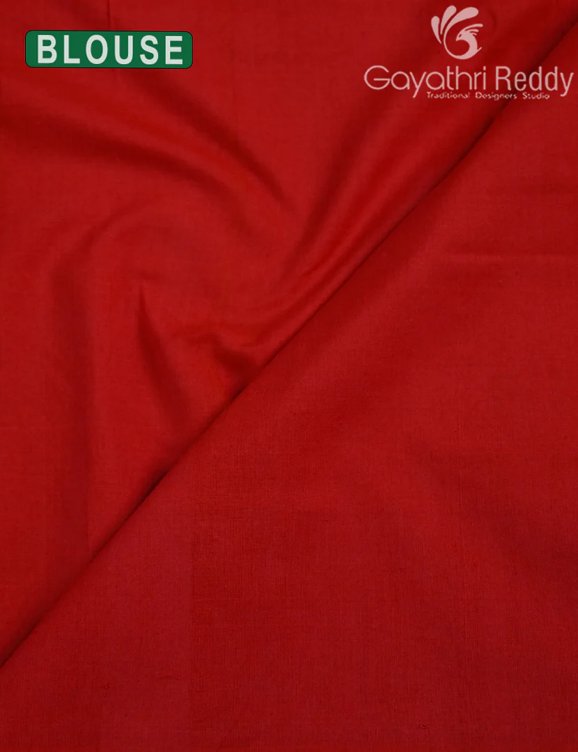 PURE IKKAT COTTON (H.L) SAREE-IKC1050 - Image 4