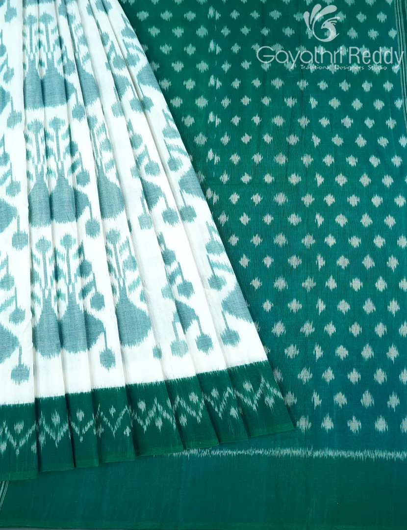 PURE IKKAT COTTON (H.L) SAREE-IKC1051 - Image 2