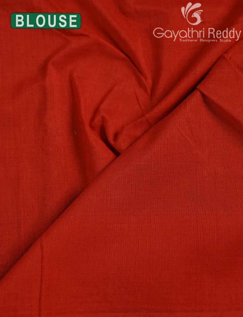 PURE IKKAT COTTON (H.L) SAREE-IKC1052 - Image 4