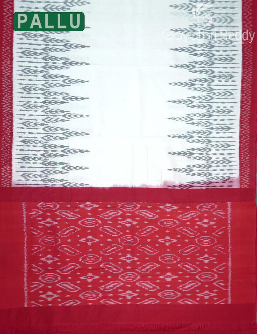 PURE IKKAT COTTON (H.L) SAREE-IKC1056 - Image 3