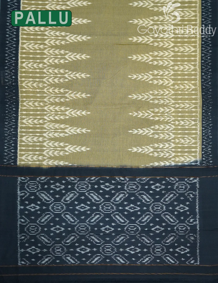 PURE IKKAT COTTON (H.L) SAREE-IKC1057 - Image 2