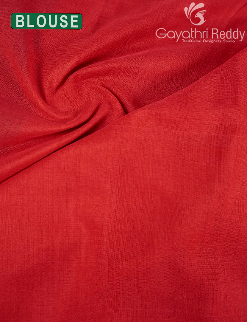 PURE IKKAT COTTON (H.L) SAREE-IKC1059 - Image 3