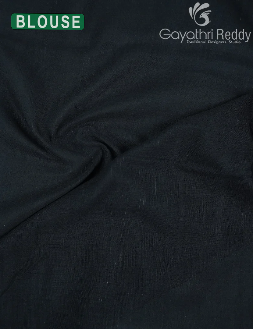 PURE IKKAT COTTON (H.L) SAREE-IKC1061 - Image 4