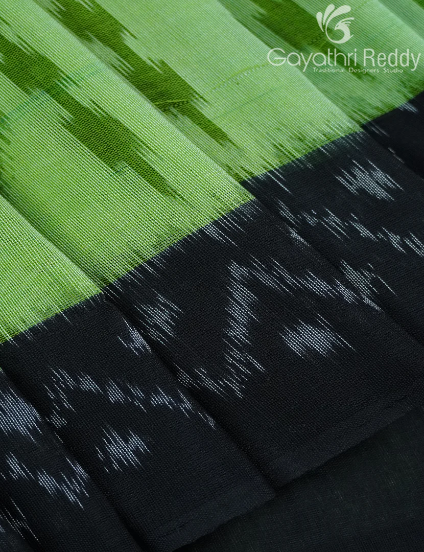 PURE IKKAT COTTON (H.L) SAREE-IKC1061 - Image 5