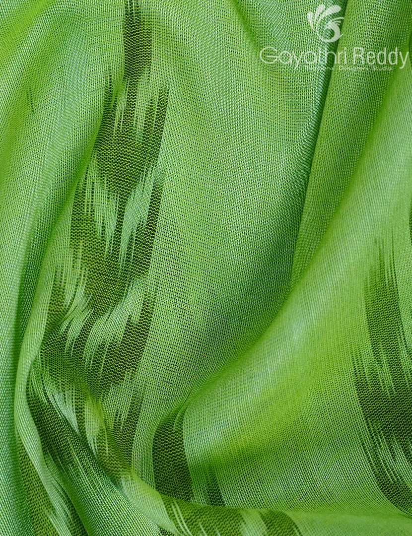 PURE IKKAT COTTON (H.L) SAREE-IKC1061 - Image 6