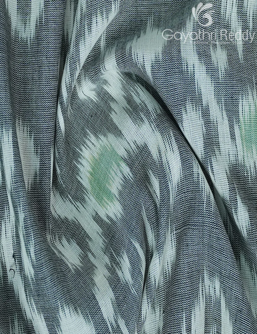 PURE IKKAT COTTON (H.L) SAREE-IKC1062 - Image 6