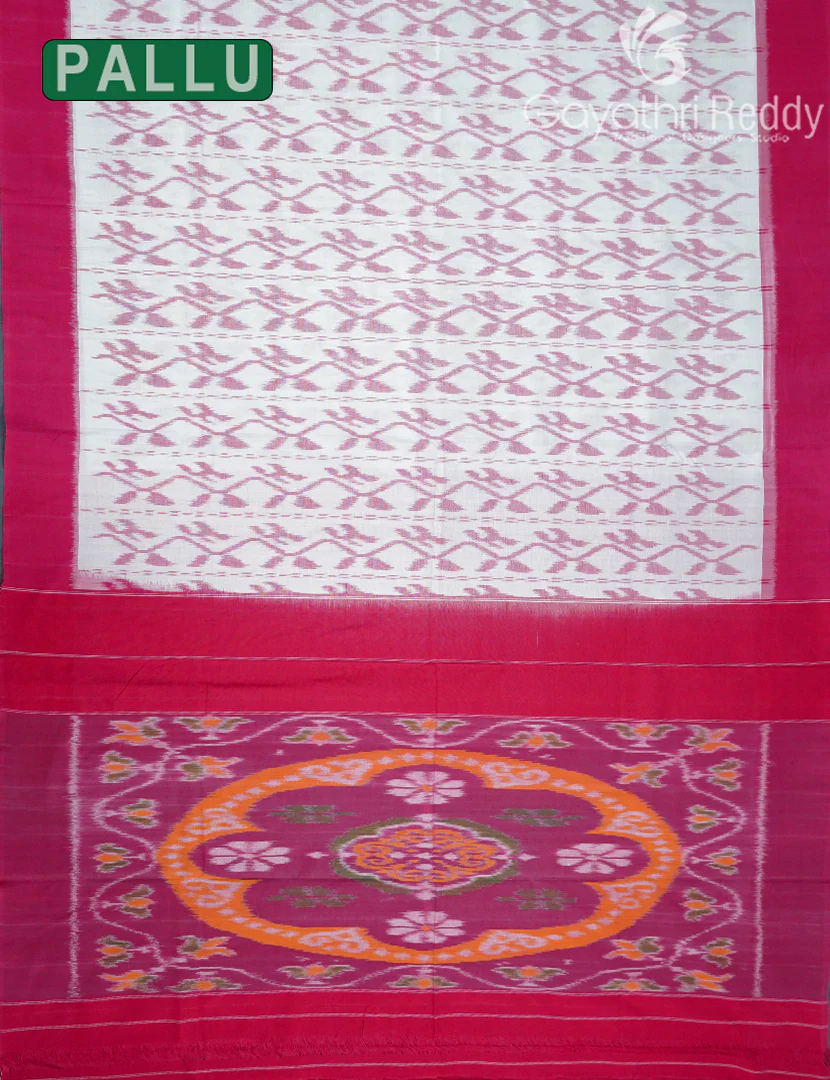 PURE IKKAT COTTON (H.L) SAREE-IKC1063 - Image 3