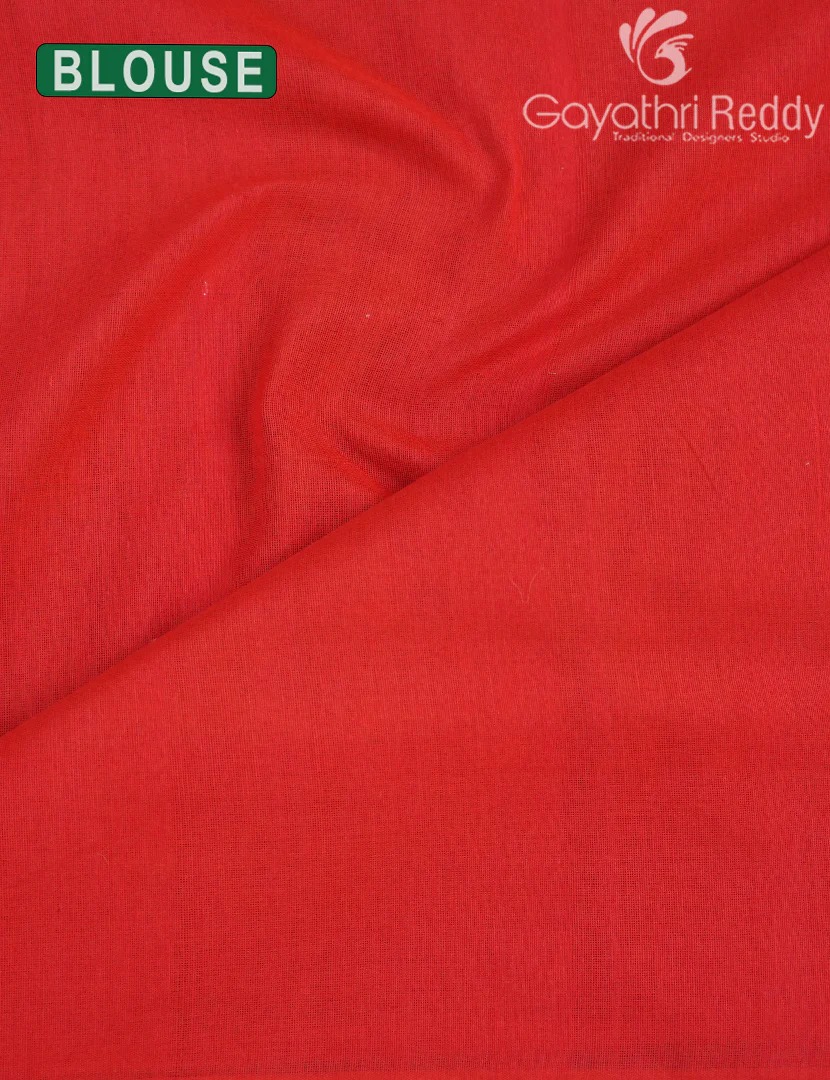 PURE IKKAT COTTON (H.L) SAREE-IKC1067 - Image 3