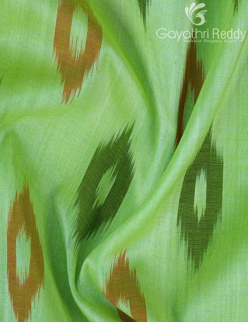 PURE IKKAT COTTON (H.L) SAREE-IKC1068 - Image 6