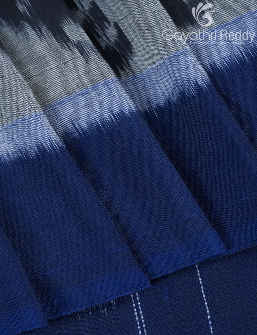 PURE IKKAT COTTON (H.L) SAREE-IKC1071 - Image 5