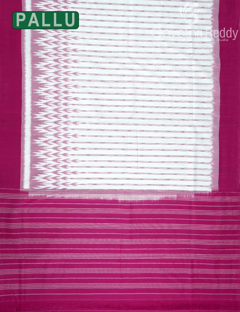 PURE IKKAT COTTON (H.L) SAREE-IKC1072 - Image 3