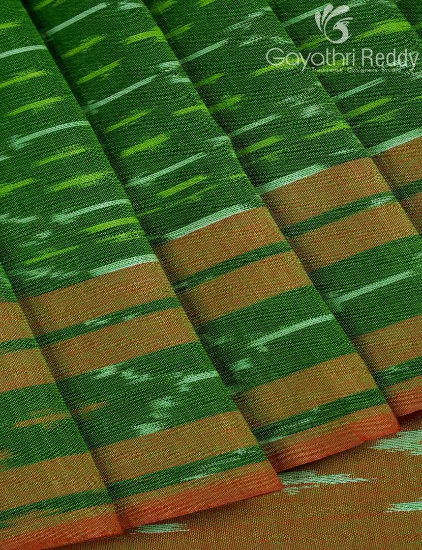 PURE IKKAT COTTON SAREE-IKC1078 - Image 4