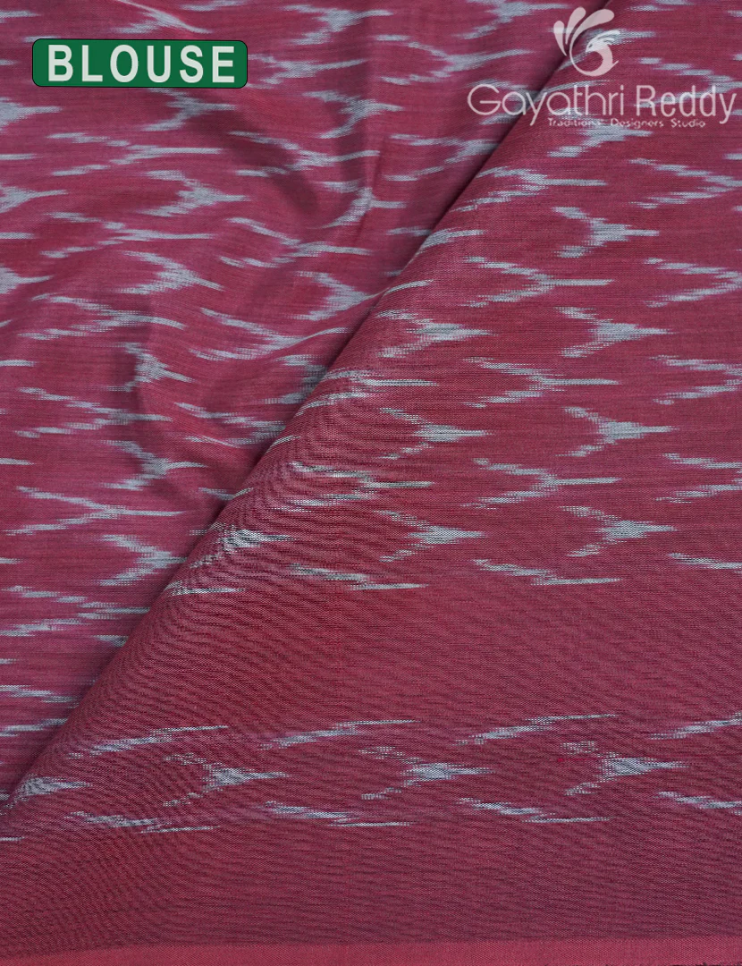 PURE IKKAT COTTON SAREE-IKC1084 - Image 3