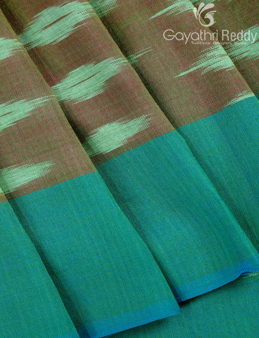 PURE IKKAT COTTON SAREE-IKC1086 - Image 4