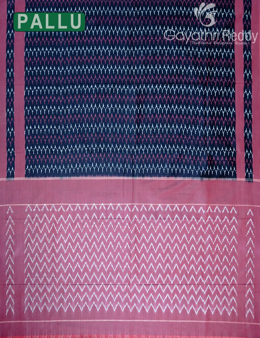 PURE IKKAT COTTON SAREE-IKC1088 - Image 2