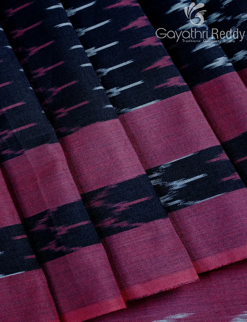 PURE IKKAT COTTON SAREE-IKC1088 - Image 4