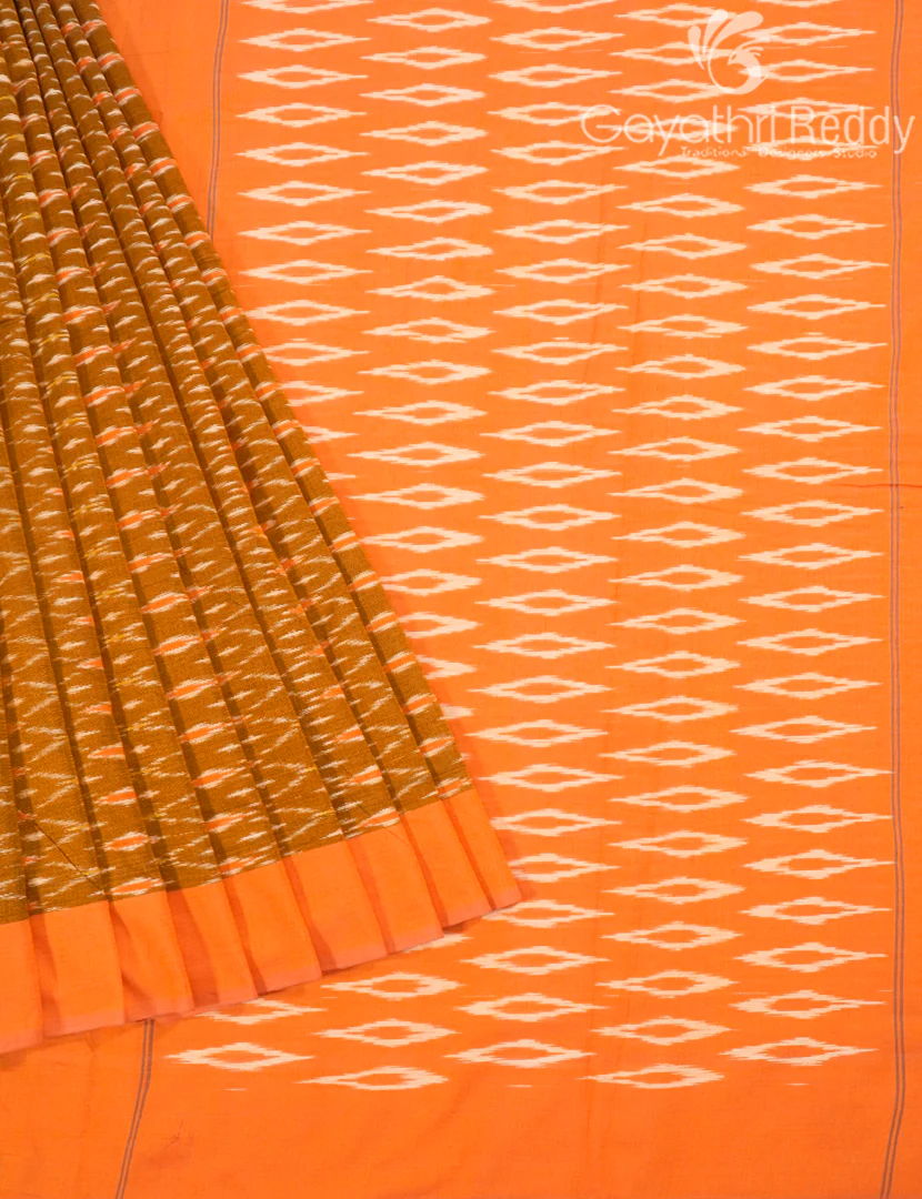 PURE IKKAT COTTON SAREE-IKC1094