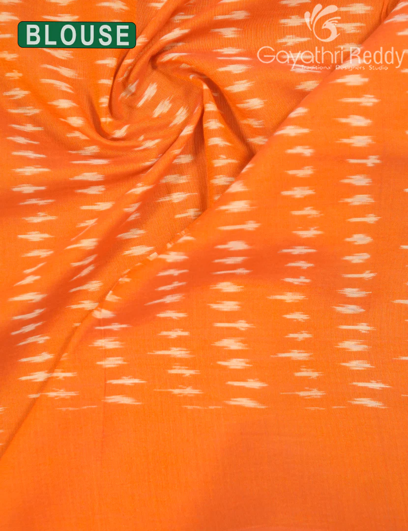 PURE IKKAT COTTON SAREE-IKC1094 - Image 3